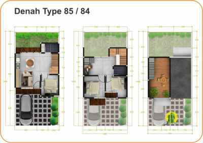 rumah modern untuk milenial di bedahan sawangan depok