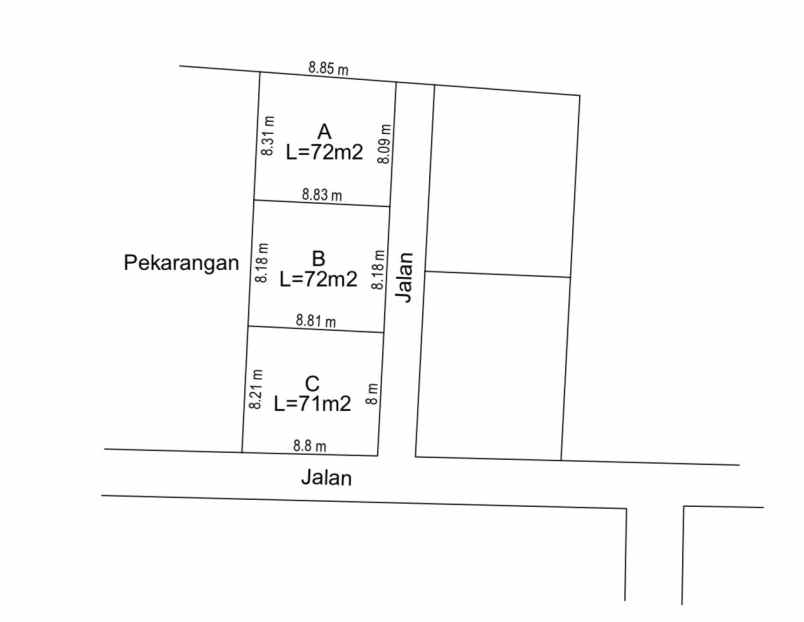 rumah murah 8 menit dari aau yogyakarta