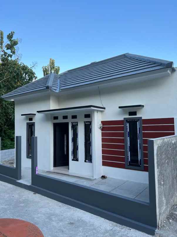 rumah murah bantul desain modern minimalis