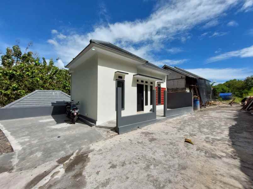 rumah murah bantul desain modern minimalis