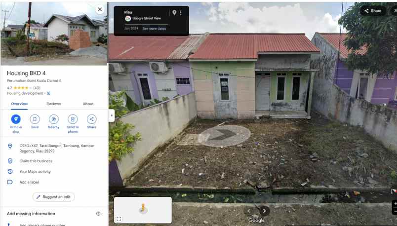 rumah murah di pinggiran kota pekanbaru