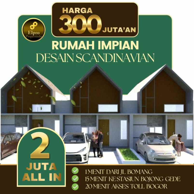 rumah murah di tajurhalang bogor