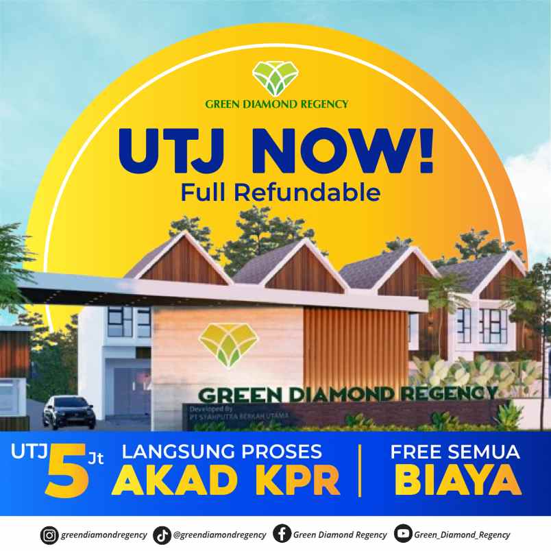 rumah murah gresik green diamond regency kebomas