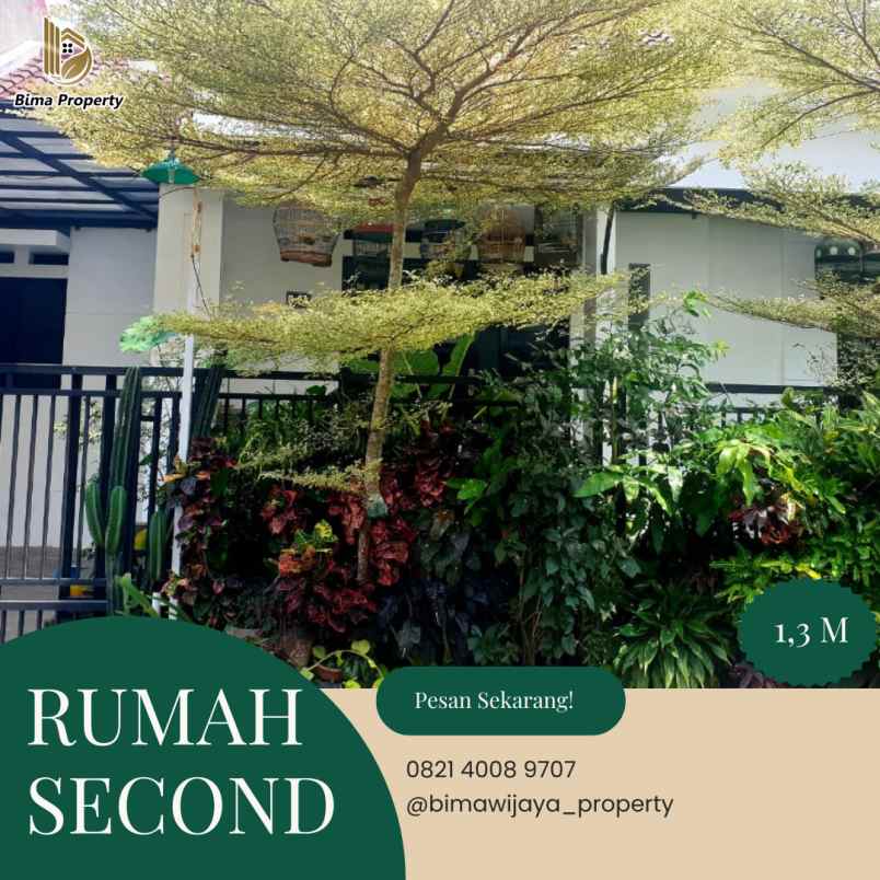 rumah second 2 5 lantai