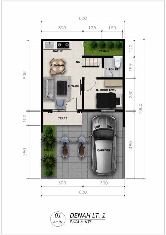 rumah siap huni dekat gdc kota depok