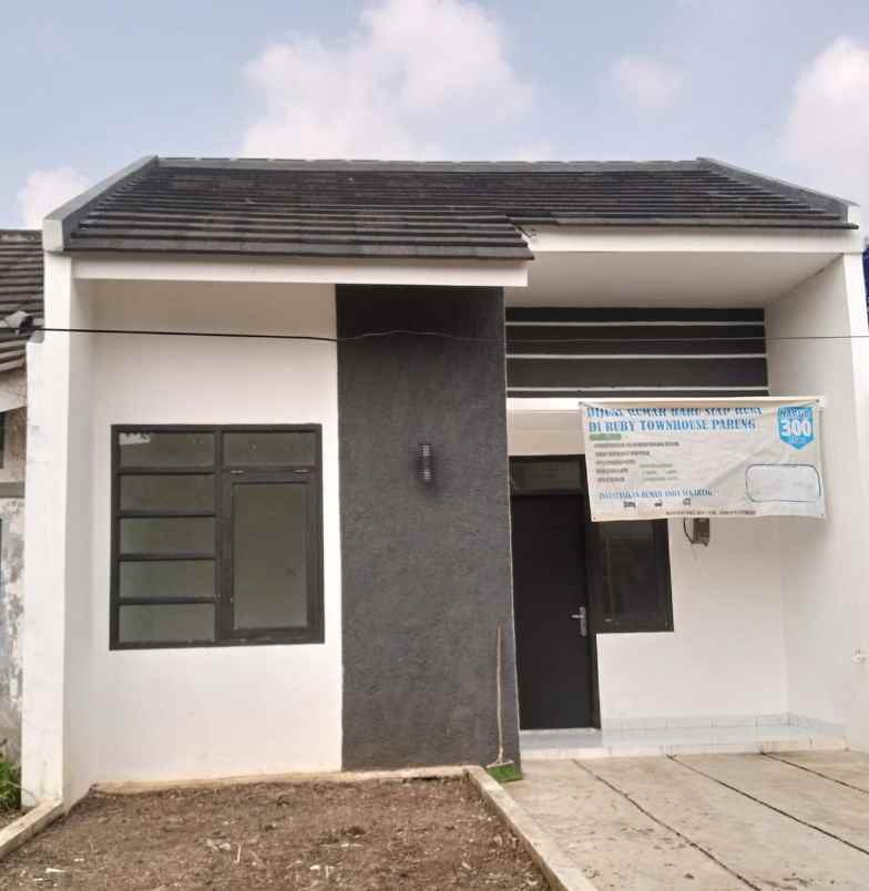 rumah siap huni jual bu di cluster parung bogor elp