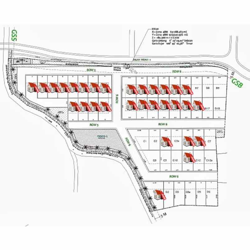 rumah strategis depok siap huni dekat mrt