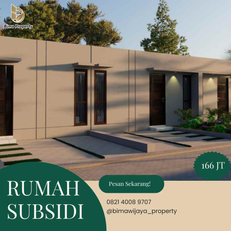 rumah subsidi berdesain mewah