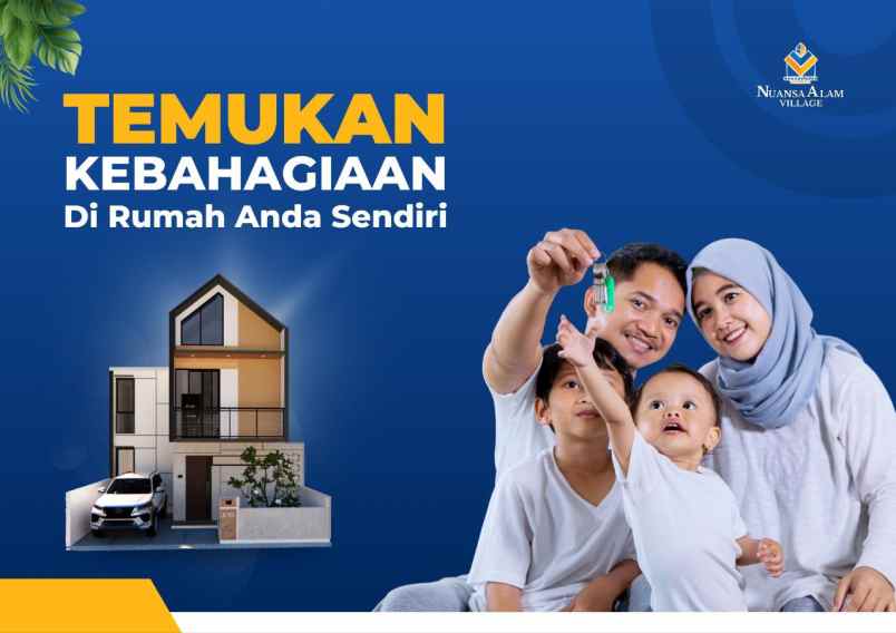 rumah syariah 2 lantai tanpa dp