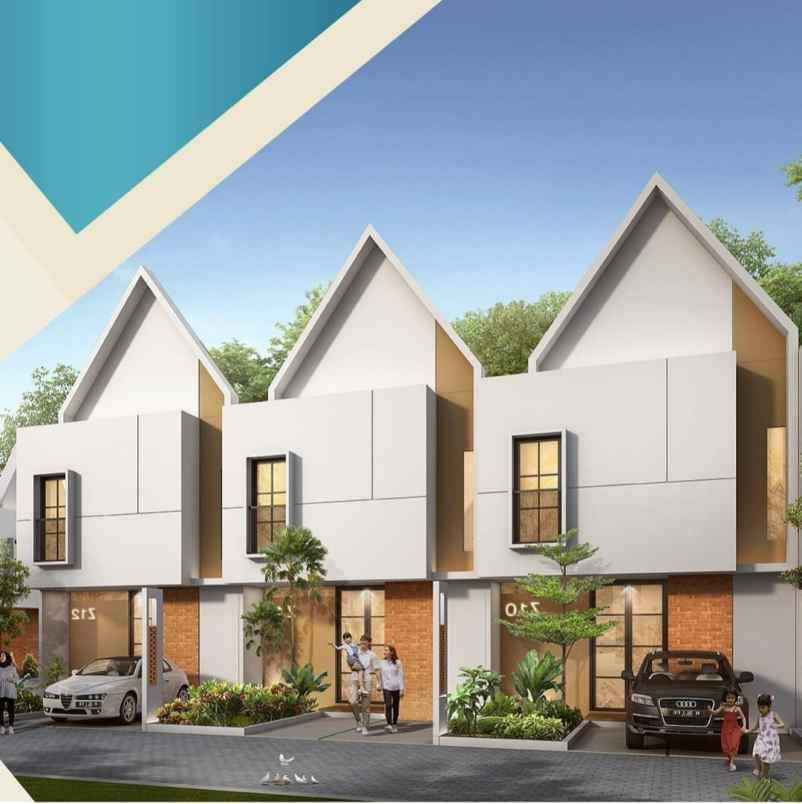 rumah tangerang selatan anaya townhouse serpong