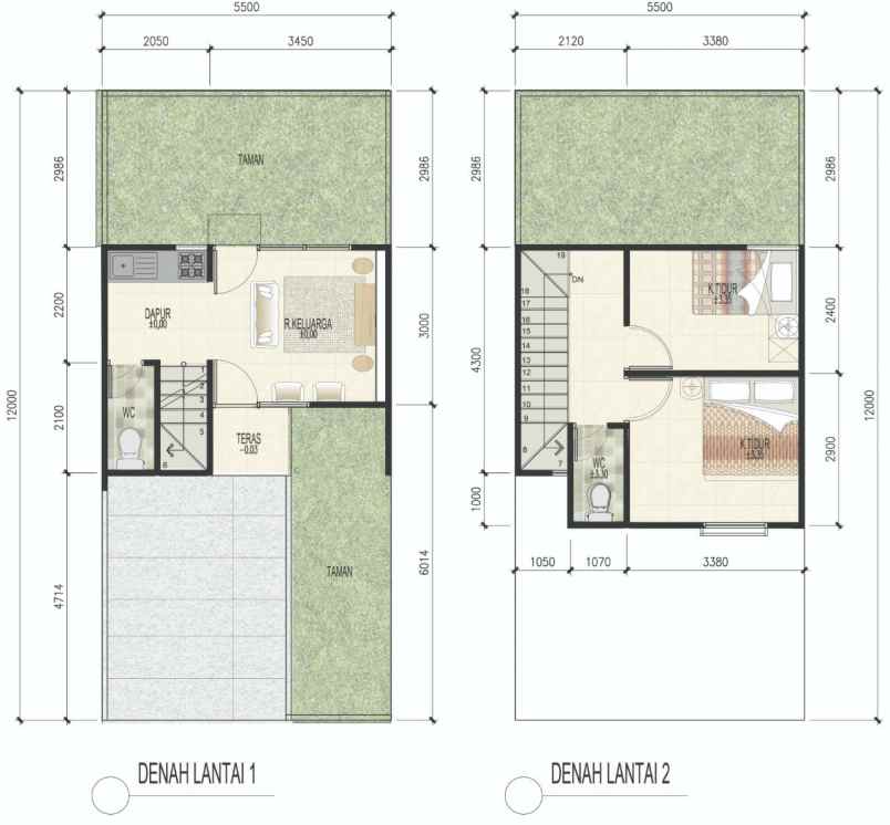 rumah tangerang selatan anaya townhouse serpong