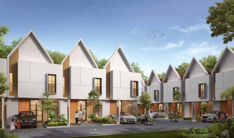 rumah tangerang selatan anaya townhouse serpong