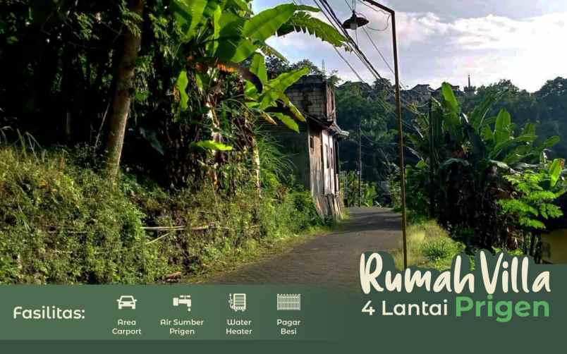 rumah villa prigen dekat wisata tretes