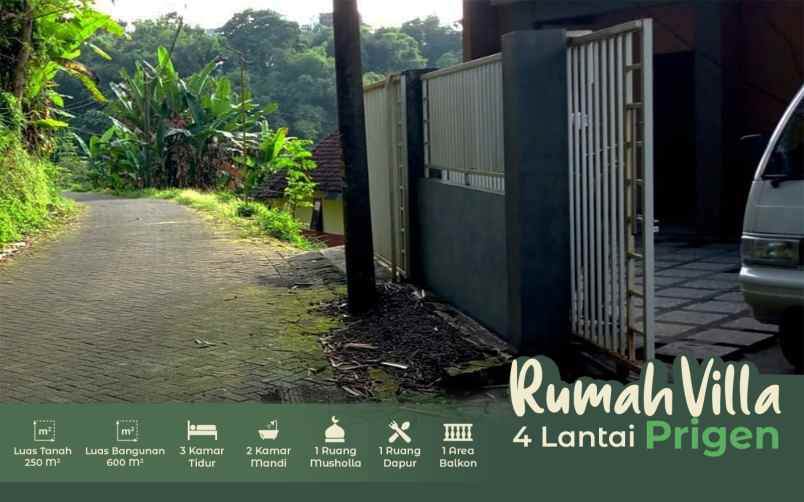 rumah villa prigen dekat wisata tretes