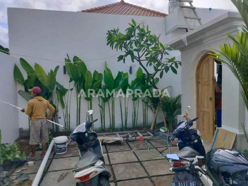 sewa vila baru 3 kamar 3 tahun bisa kosongan canggu