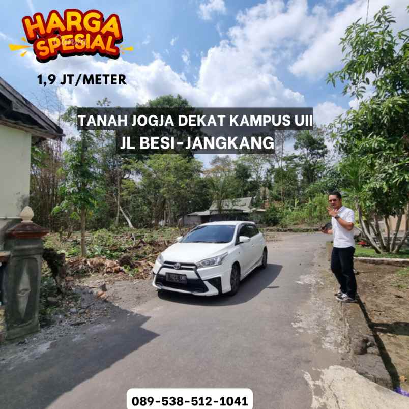 tanah jogja dijual ready balik nama di jakal km 12 5