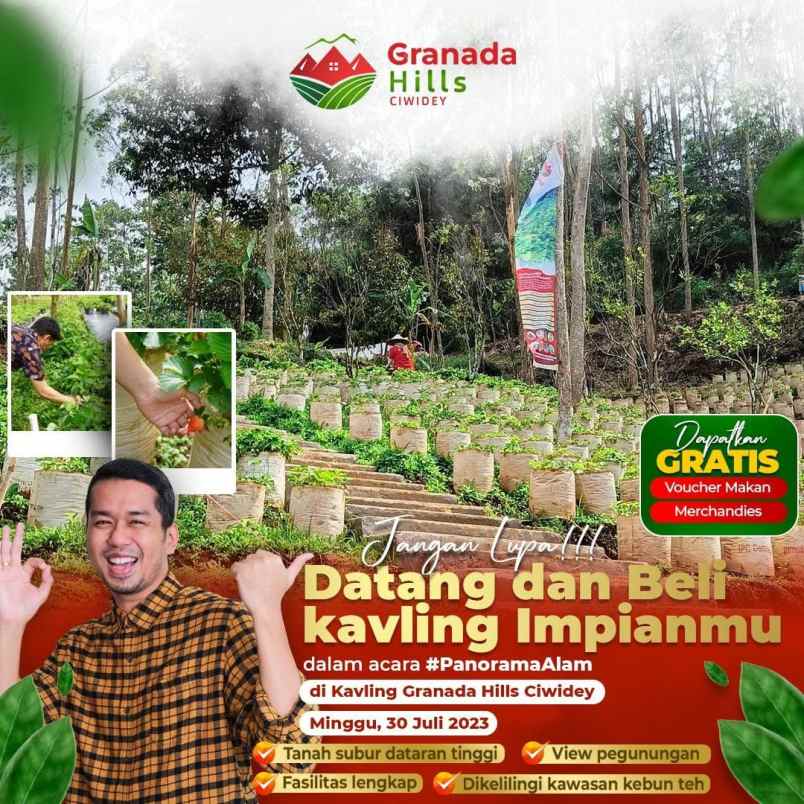 tanah kavling di bandung ciwidey