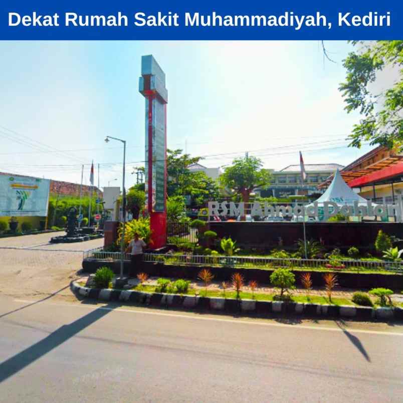 tanah murah kediri dekat kampus pgri shm pekarangan