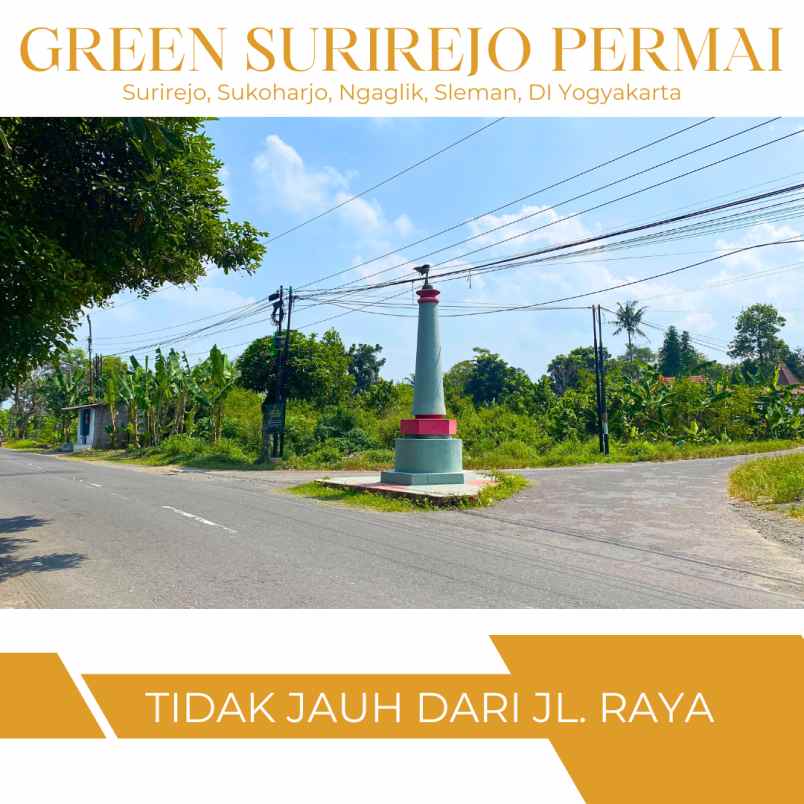 tanah pekarangan 2 4jt meter dekat pasar gentan