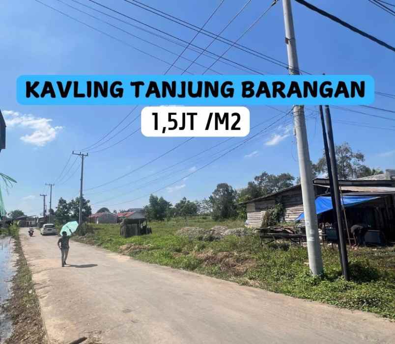 tanah pinggir jalan siap bangun