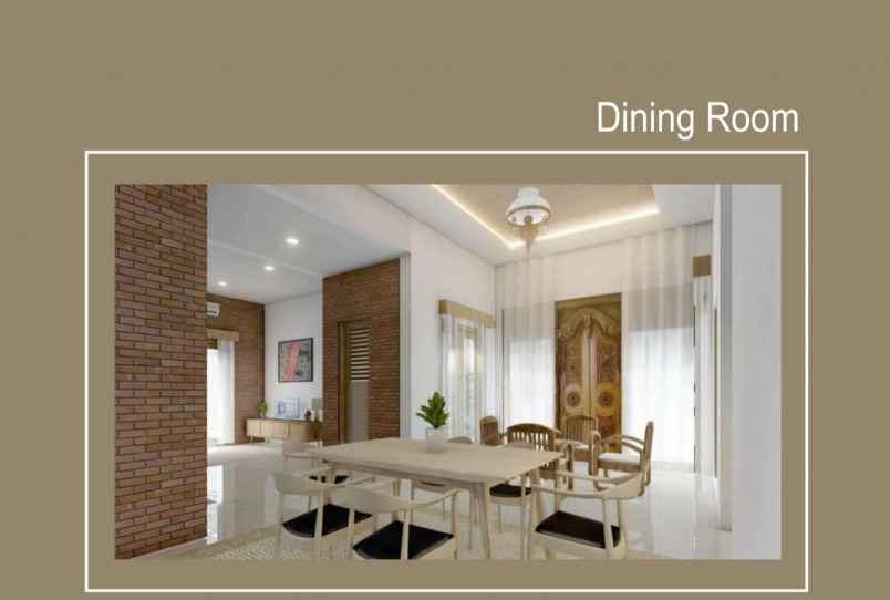 villa cantik dijual dekat borobudur land