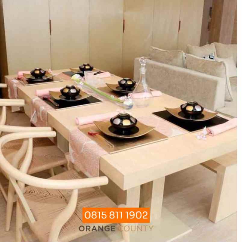 dijual apartment orange county lippo cikarang