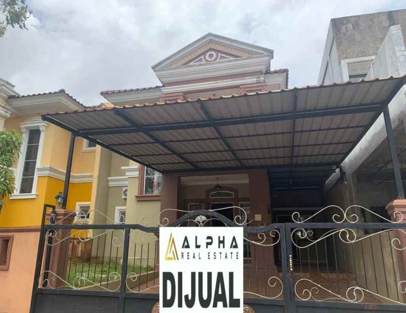 dijual cepat rumah 2 lantai di dutamas batam center