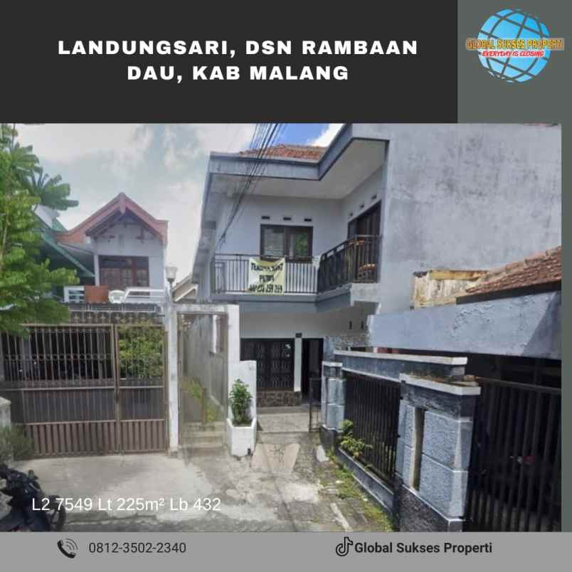 dijual kost landungsari