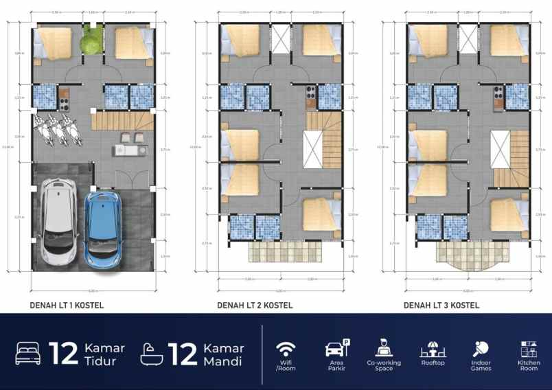 dijual kost ledeng cidadap