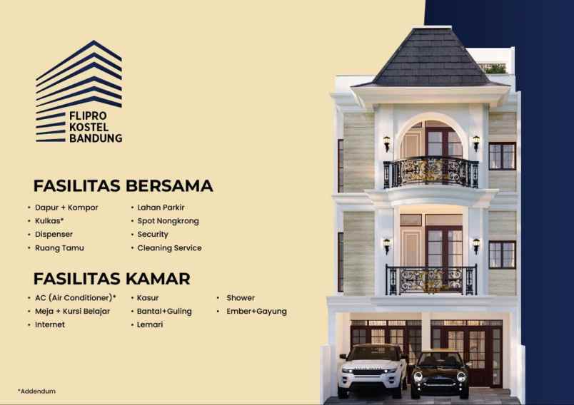 dijual kost ledeng cidadap