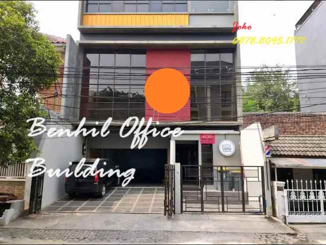 dijual ruko gudang kantor bendungan hilir