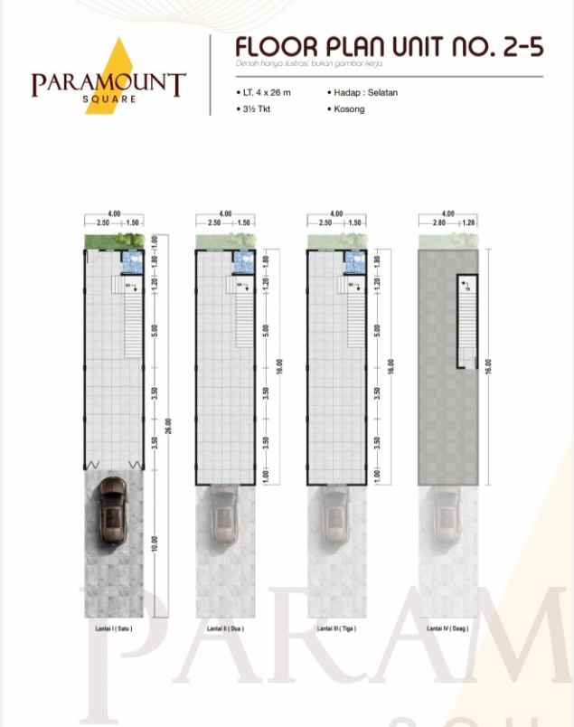 dijual ruko gudang kantor jalan bambu 2 sutomo ujung