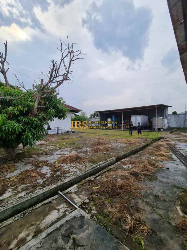 dijual ruko gudang kantor jalan medan binjai km 13 5