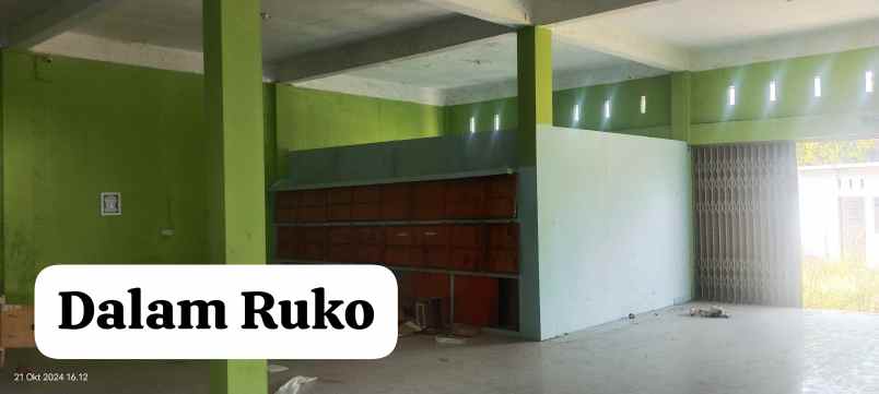 dijual ruko gudang kantor jl garuda sakti km 2