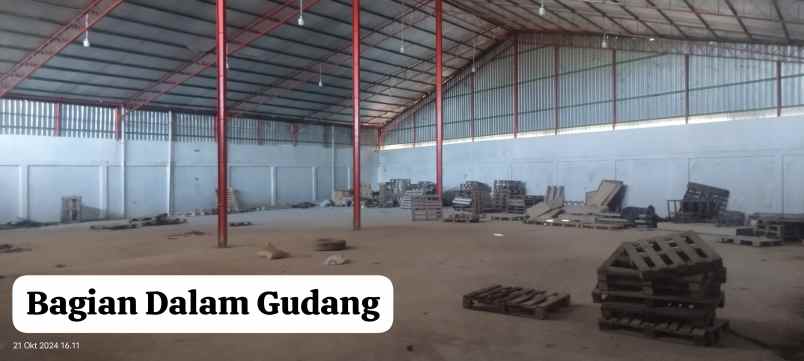 dijual ruko gudang kantor jl garuda sakti km 2