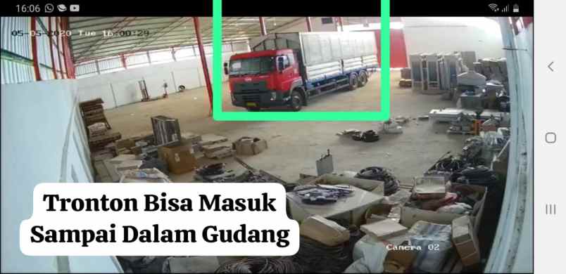 dijual ruko gudang kantor jl garuda sakti km 2