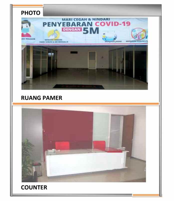 dijual ruko gudang kantor jl ry pasar minggu