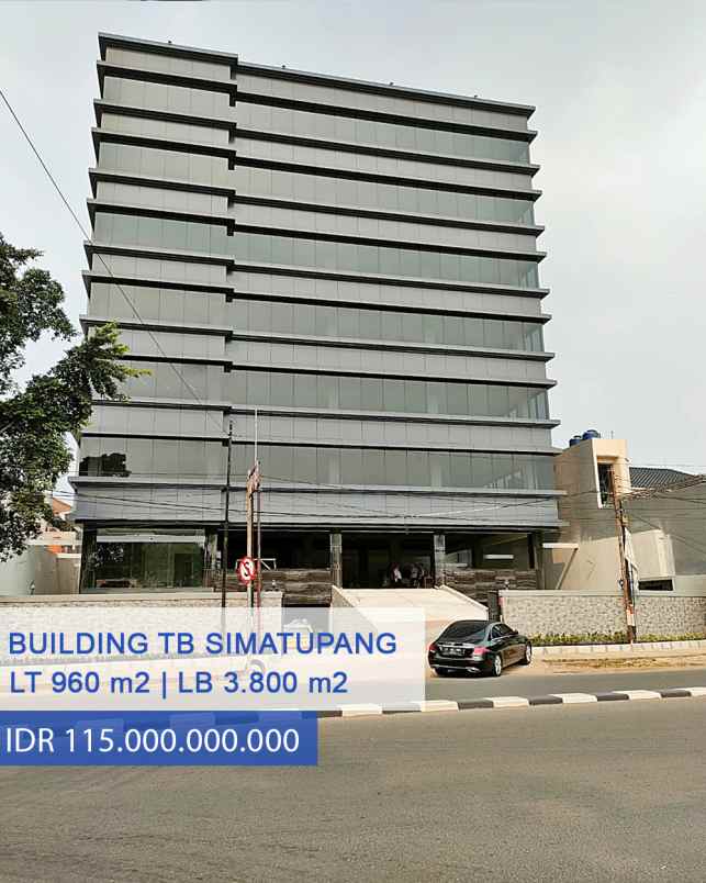 dijual ruko gudang kantor tb simatupang jakarta selatan