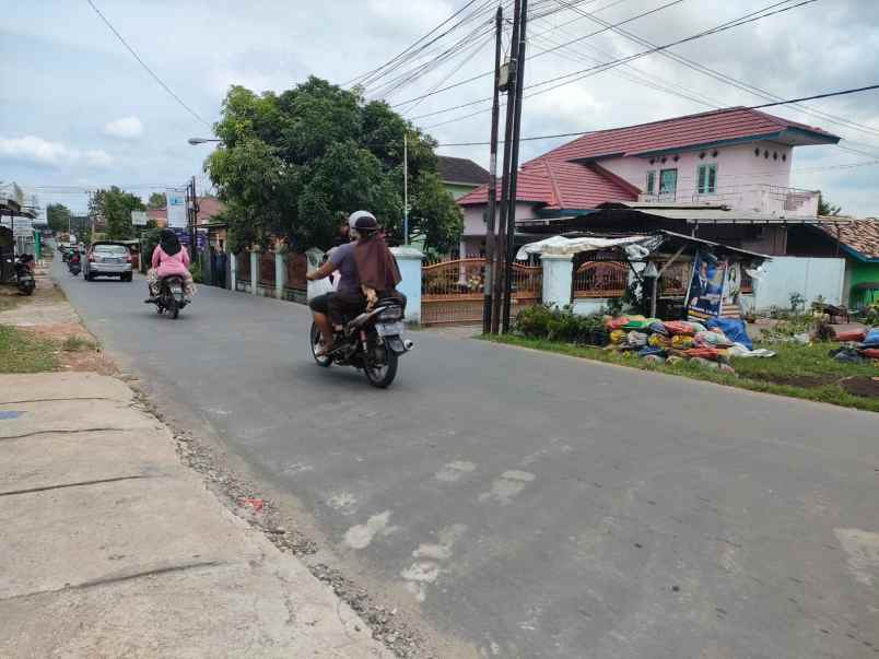 dijual ruko pinggir jalan lokasi dekat graha 66