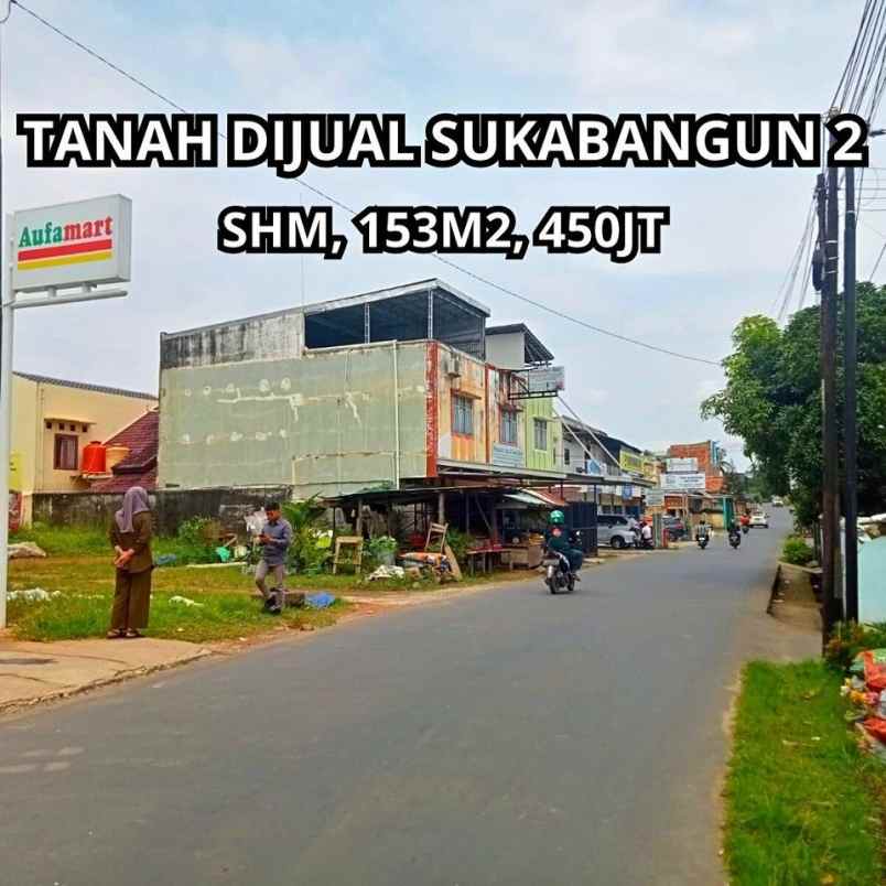 dijual ruko pinggir jalan lokasi dekat graha 66