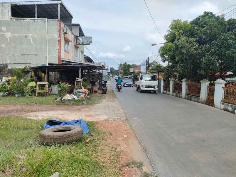 dijual ruko pinggir jalan lokasi dekat graha 66