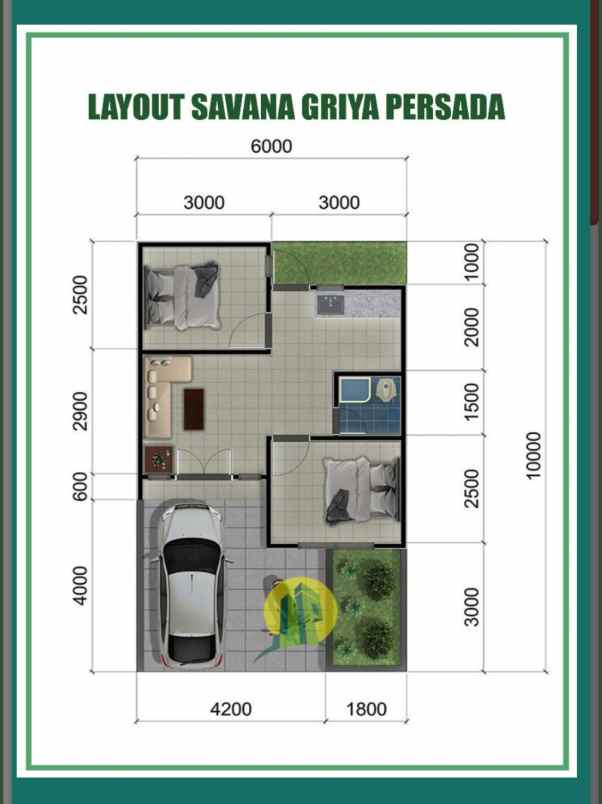 dijual rumah babakan