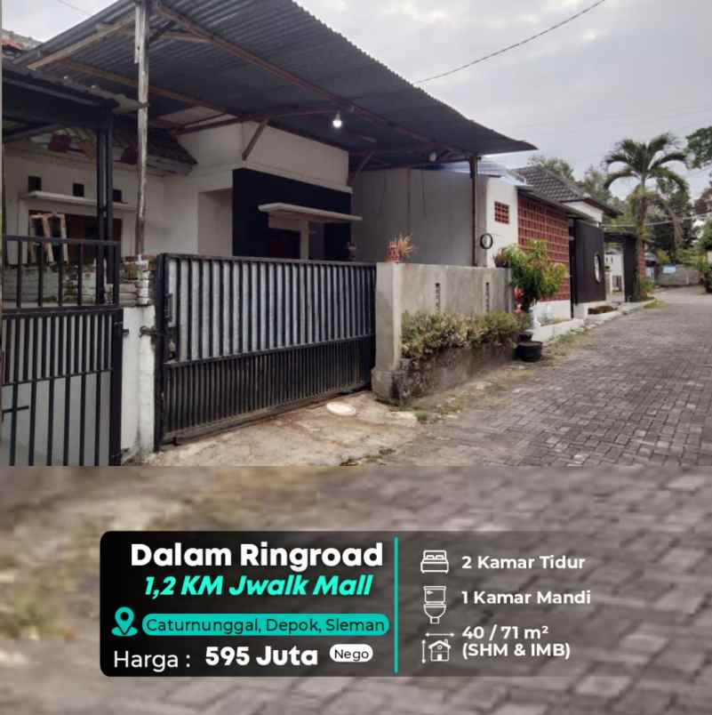 dijual rumah babarsari