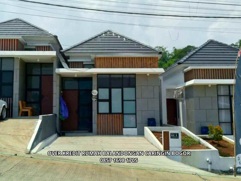 dijual rumah balandongan caringin bogor