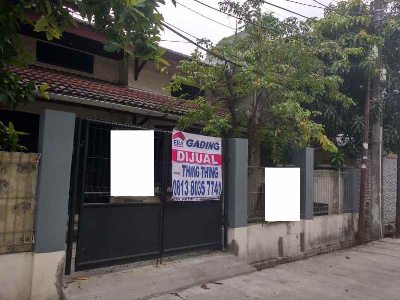 dijual rumah bangun cipta sarana bcs