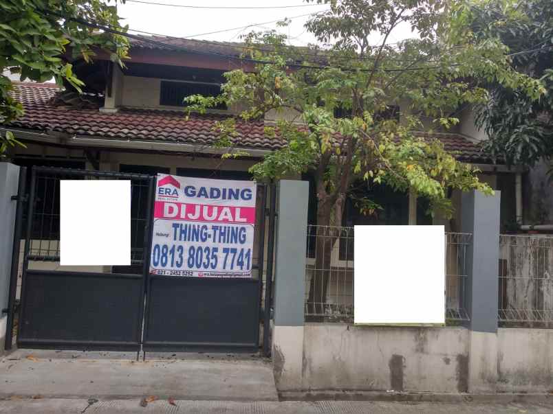 dijual rumah bangun cipta sarana bcs