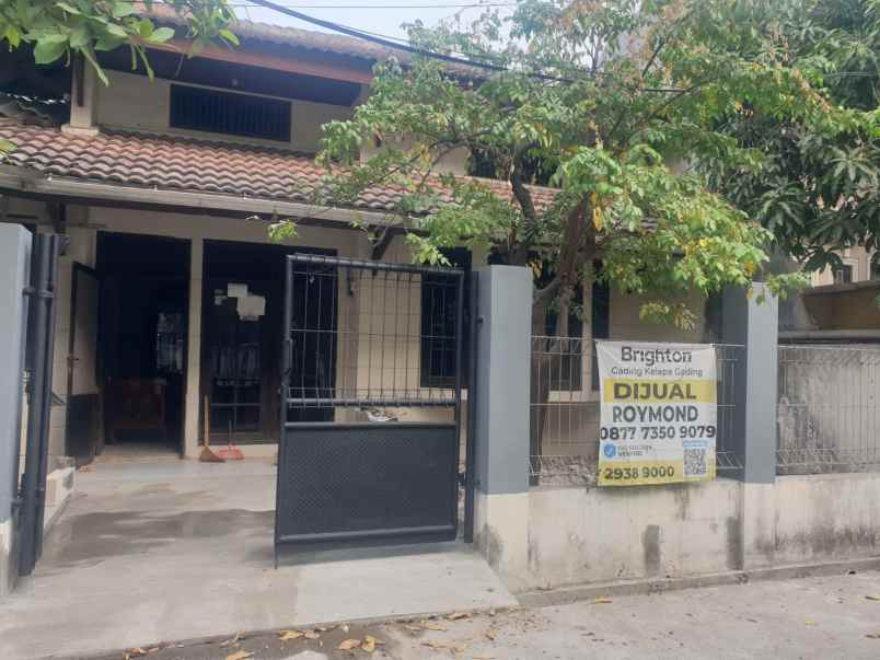 dijual rumah bangun cipta sarana bcs