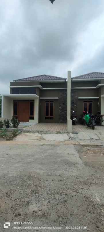 dijual rumah baru siap huni medan johor