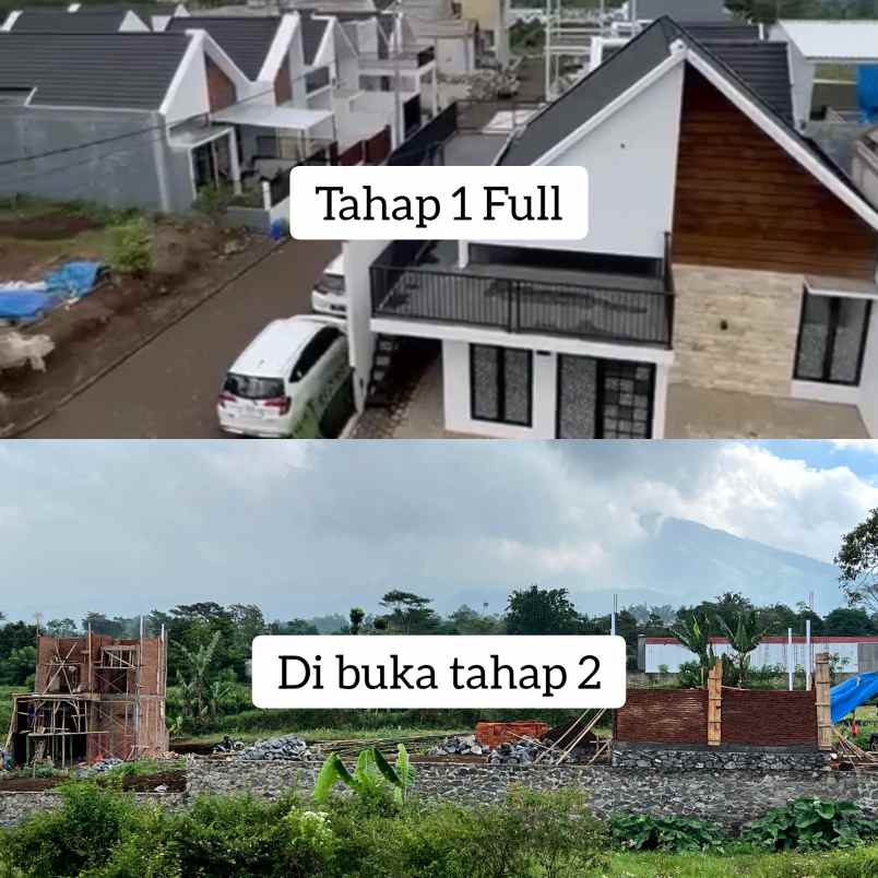 dijual rumah batu