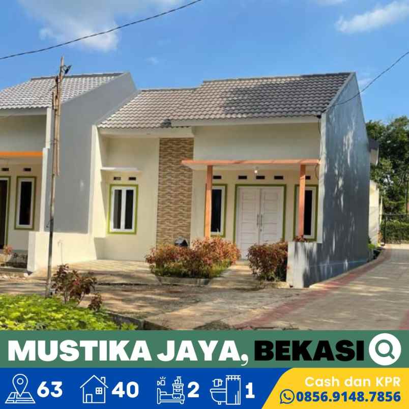 dijual rumah bekasi timur